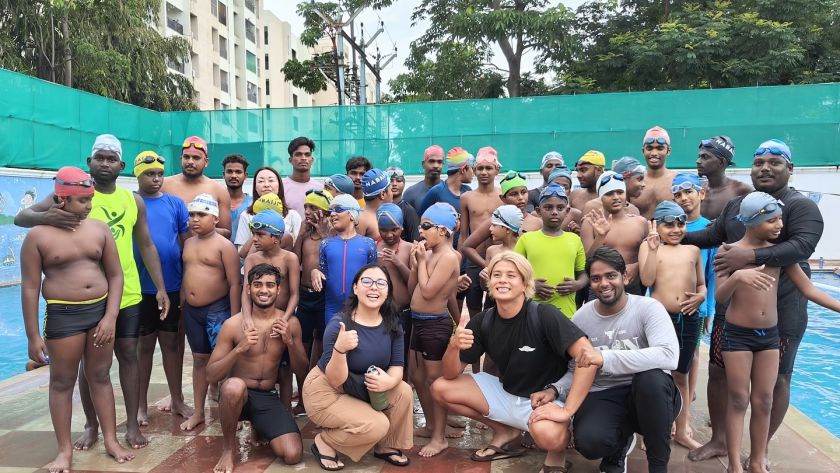 Tatsuki Swimming Club Visits Yadhavi Sports Academy